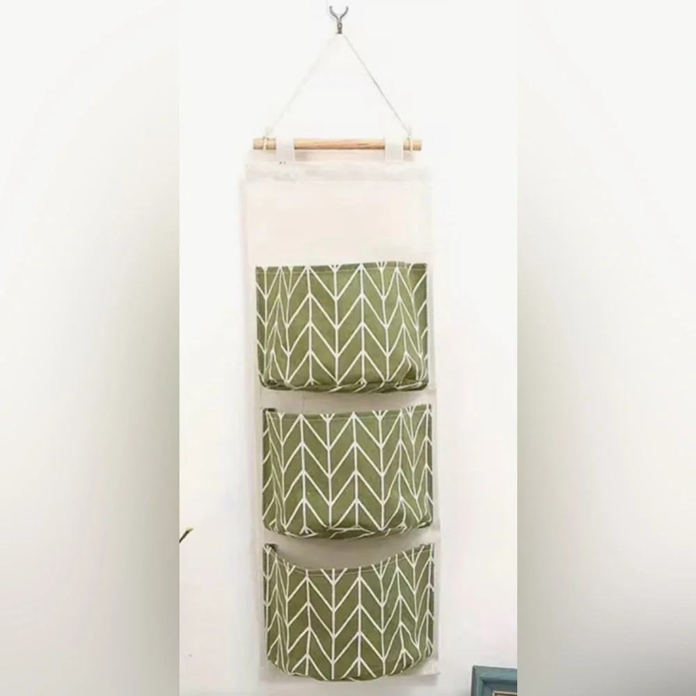 New Olive Hanging Wall Organizer